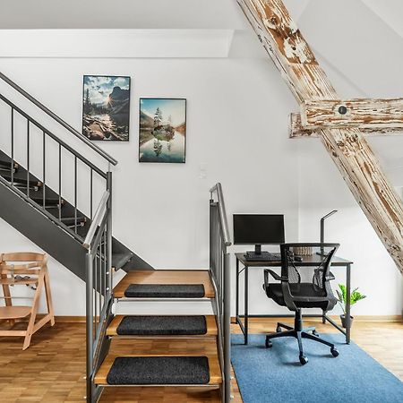 Appartamento Dnd Design Loft I 170Qm I Parken I Balkon I Workstation I Netflix I Kaffee I Waschmaschine I Trockner I Xbox I Ausblick Würzburg Esterno foto