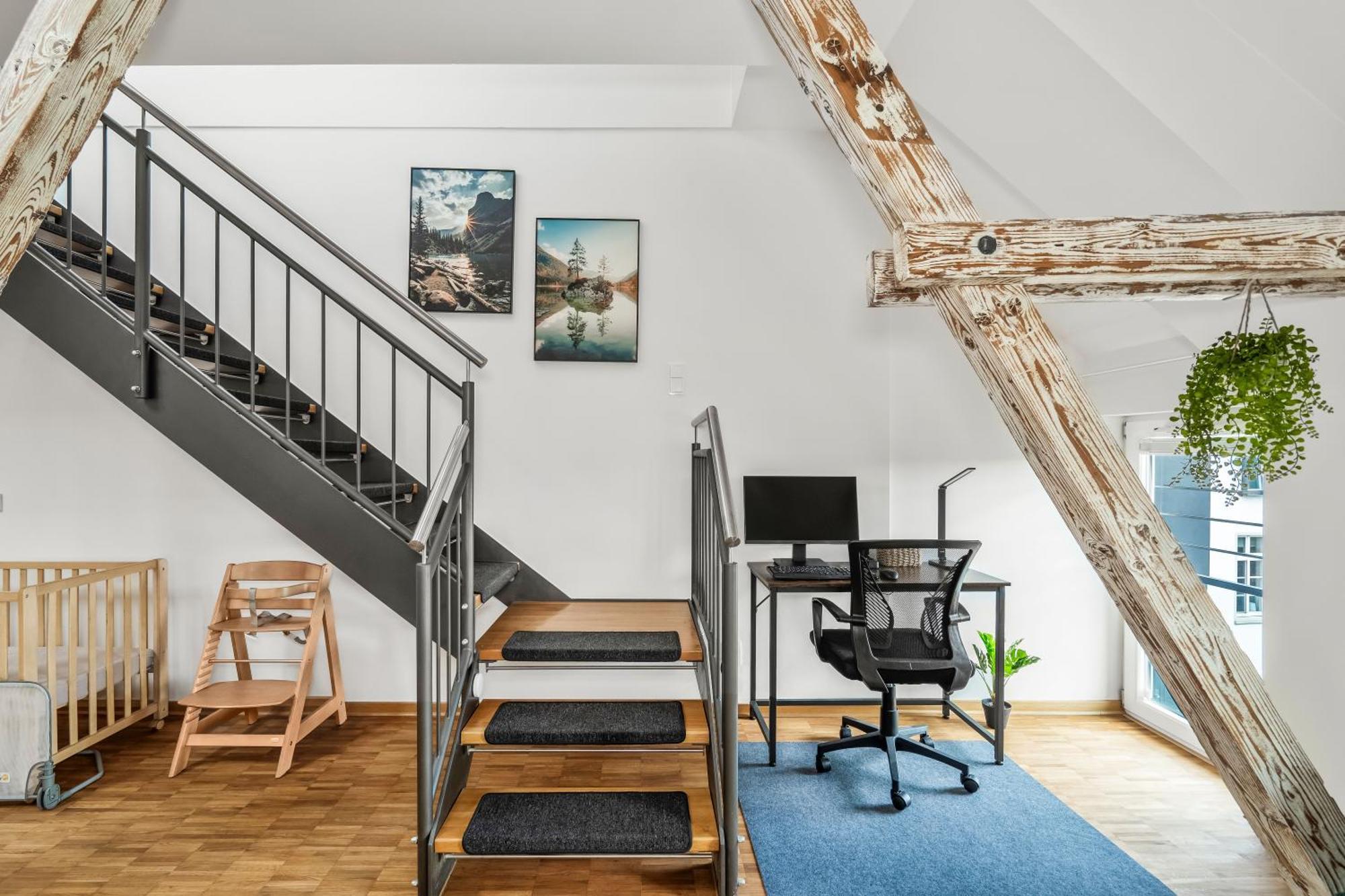 Appartamento Dnd Design Loft I 170Qm I Parken I Balkon I Workstation I Netflix I Kaffee I Waschmaschine I Trockner I Xbox I Ausblick Würzburg Esterno foto